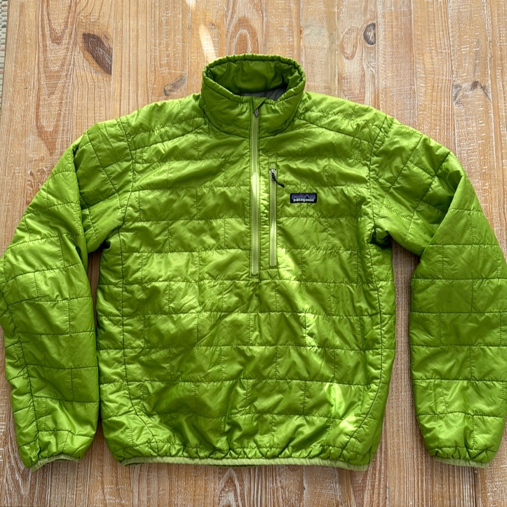 Patagonia Men nano puff pullover jacket